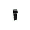 "Philmore 30-10064 Sq Push Button Switch, SPST 3A @125V, OFF-ON, Black"