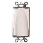 Canopy Plate; Decorator-White