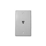 PHONE WALL PLATE-BROWN