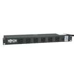 "1U Rack-Mount Power Strip, 120V, 20A, 5-20P, 12 Outlets (6 Front-Facing, 6-Rear-Facing) 15-ft. Cord"