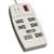 "Protect It! 6-Outlet Surge Protector, 4-ft. Cord, 540 Joules - Accommodates 2 Transformers"