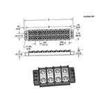 BARRIER STRIP-20 A/3 POS.