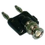 Philmore 2380 BNC Male to Dual Banana Plug Adaptor