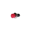 "Philmore 30-10062 Round Push Button Switch,SPST 3A@125V,OFF-(ON),Red"