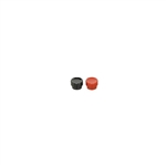 Philmore 30-14436 Push Button Switch Caps Red / Black .60" OD