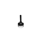 "Philmore 30-15204 Rotary Switch, Shortage .3A@125V, 2 Pole, 4 Position"