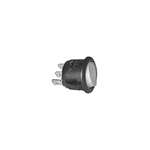 "Philmore 30-16123 Lighted Snap Round Rocker Switch SPST,ON-OFF Amber"