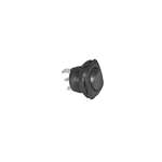 "Philmore 30-16260 Sqr Bezel Round Rocker Switch SPST, ON-(OFF) Black"