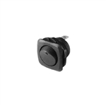 "Philmore 30-16402 Lit Sq Bezel Rnd Rocker Switch SPST,ON-OFF , Red"