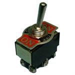 "Philmore 30-226 Stnd Size Bat Toggle Switch, DPDT 6A @125, ON-OFF-ON"