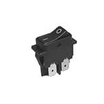 "Philmore 30-252 Mini Power Rocker Switch, DPST 16A @125V/250V, ON-OFF"