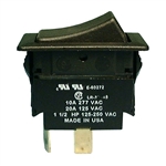 "Philmore 30-630 Heavy Duty Rocker Switch, DPST, 20@125V AC, ON-OFF"