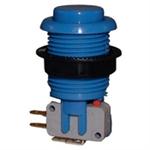 "Philmore 30-783 Video Game Push Button Assembly w/Switch, Blue"
