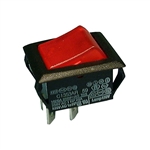 Philmore 30-867 Lighted Rocker Switch DPST 20A 125-250V AC
