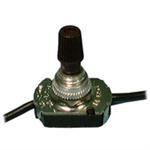 "Philmore 30-9159 Rotary Canopy Switch,SPST 3A@125V,ON-OFF,Knurled"