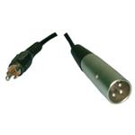 RCA/M-3 PIN XLR/M-6'