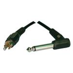 R/A 1/4" MONO/M-RCA/M-6'