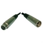 3 PIN XLR M/F-10'