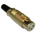 IN-LINE FEMALE MIC CONNECTOR