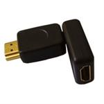 360o Rotation HDMI M-F Adaptor