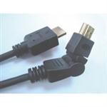 1M 180o HDMI 1.3 Male to Male