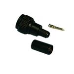 MINI UHF MALE-CRIMP-BLACK