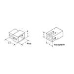 PLUG W/EARS-9 PIN