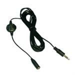 STEREO EXT. CABLE W/VOLUME CONTROL-10'