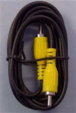 MINI COAX VIDEO CABLE/RCA M-M/6'-RoHS