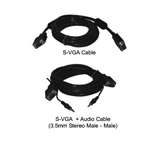 3 ft. Super VGA Male-Female Cable