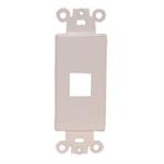 Designer Style Keystone Jack-1 Port