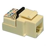 CAT5 JACK-TOOL LESS-IVORY