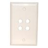 Std. Wall Plate-4 Hole Quick Fit