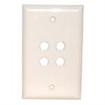 Std. Wall Plate-4 Hole Quick Fit