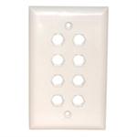 Std. Wall Plate-8 Hole Quick Fit