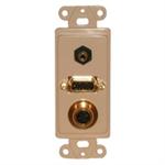 HDTV Plate HD15+S-VHS+3.5mm St.-Ivory