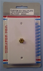 WALL PLATE RCA/RCA