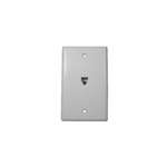 MOD PHONE WALL PLATE-WHITE