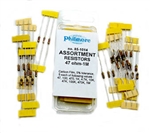 RESISTOR KIT: 5 EA. POPULAR VALUES