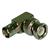 "Philmore 953NP, BNC Male to Female Right Angle Adaptor"