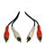 "Philmore CA34 Stereo Jumper Cable RCA Male To Male Nickel, 3ft"