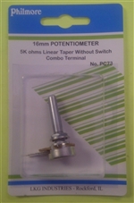 Philmore PC73 Miniature Potentiometer 5K Linear 16mm