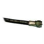 Philmore RG612 UL/CSA RG6/U w/Weatherproof F Connectors 12ft Black