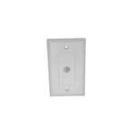 F WALL PLATE-WHITE