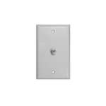 F WALL PLATE-BROWN