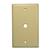 WALL PLATE ASSEMBLY-IVORY