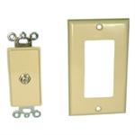 DECO VIDEO PLATE-IVORY