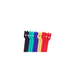 HOOK & LOOP CABLE TIE 40 LB. 10 LENGTH MULTI-COLOR 10/PACK