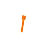 CABLE TIE 50 LB. STANDARD 11.2 LENGTH FLUORESCENT ORANGE NYLON 100/BAG