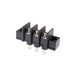 TERMINAL BLOCK BARRIER 3 POLE 9.50MM PITCH 300V 25A SOLDER TERMINALS 22-12AWG WIRE RANGE